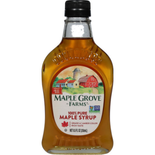 Maple Grove Farms Maple Syrup, 100% Pure