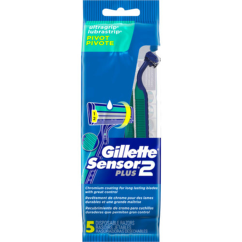 Gillette Disposable Razors, Ultragrip Pivot