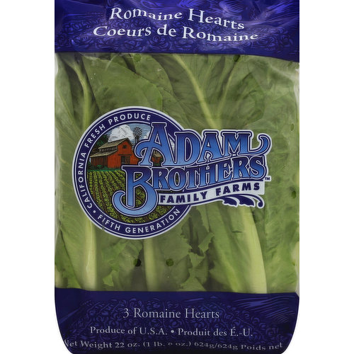 Adam Brothers Romaine Hearts