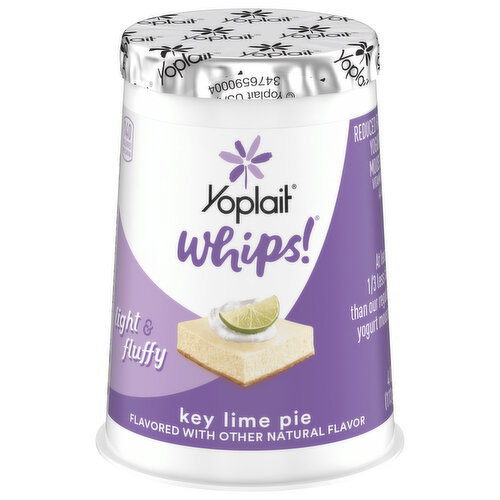Yoplait Yogurt Mousse, Reduced Fat, Key Lime Pie