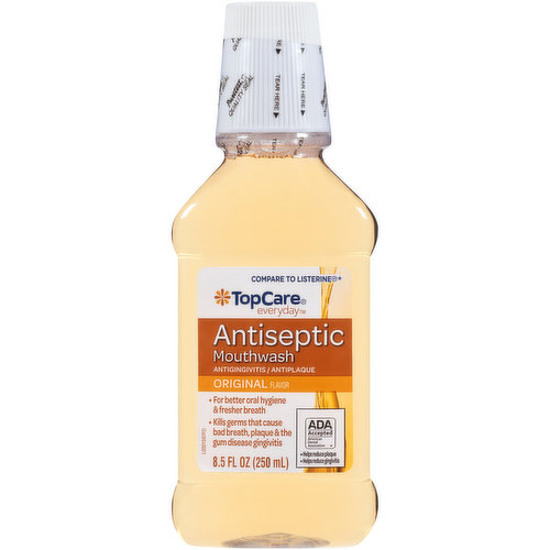 TopCare Antigingivitis / Antiplaque Antiseptic Mouthwash, Original