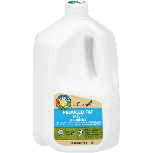 Full Circle Market 2% Reduced Fat Milk