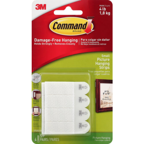 Command Hanging Strips, Small Picture