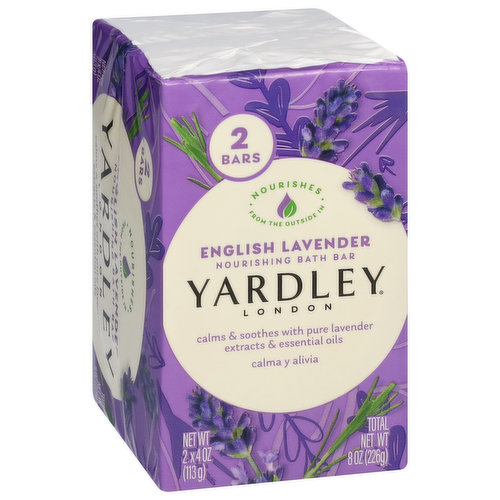 Yardley London Bath Bar, English Lavender, Nourishing
