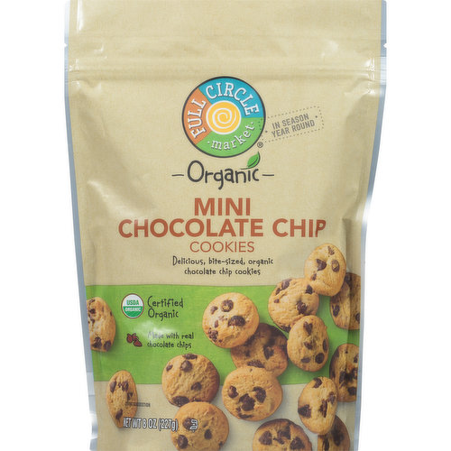 Full Circle Market Mini Chocolate Chip Cookies
