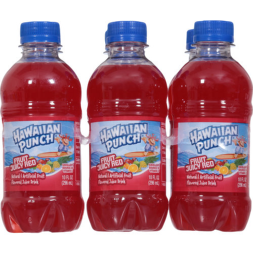 Hawaiian Punch Juice Drink, Fruit Juicy Red