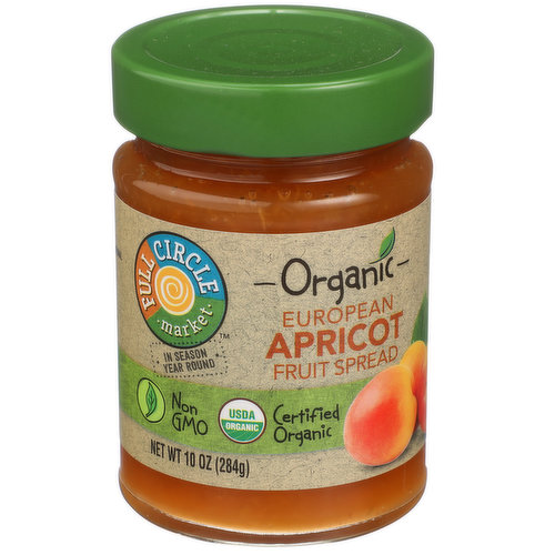 Full Circle Market European Apricot Fruit Spread