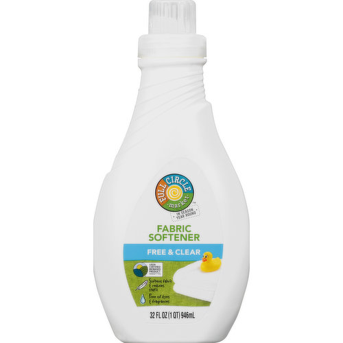 Full Circle Market Fabric Softener, Free & Clear