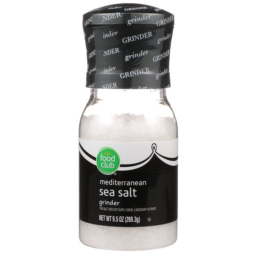 Mediterranean Sea Salt Grinder