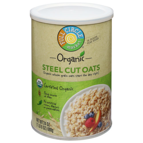 Full Circle Market Oats, Steel Cut