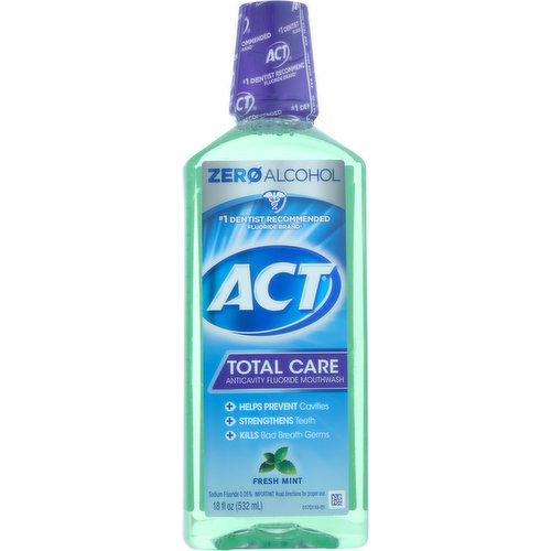 Act Mouthwash, Anticavity Fluoride, Fresh Mint