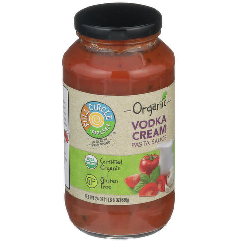 Full Circle Market Vodka Cream Pasta Sauce