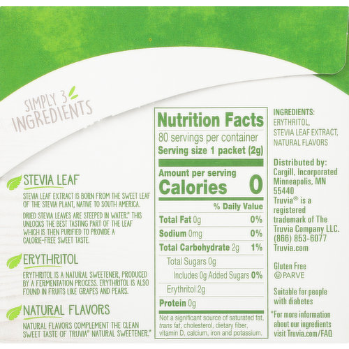 truvia ingredients