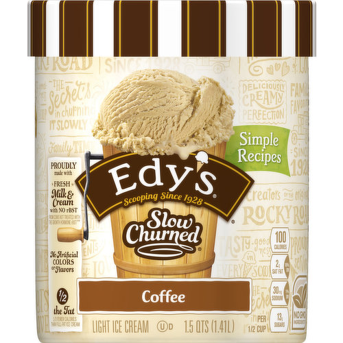 Edy #39 s Ice Cream Light Coffee