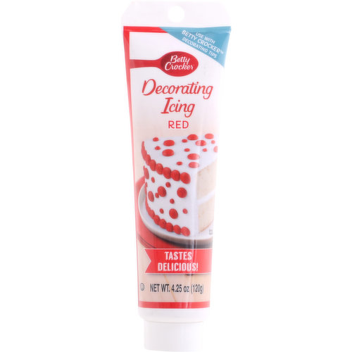 Betty Crocker Decorating Icing, Red