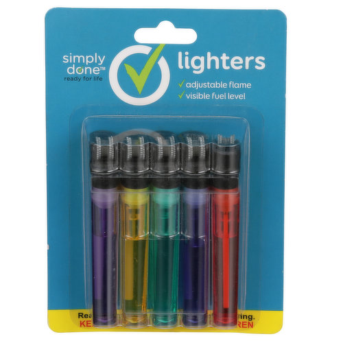 Simply Done Lighters