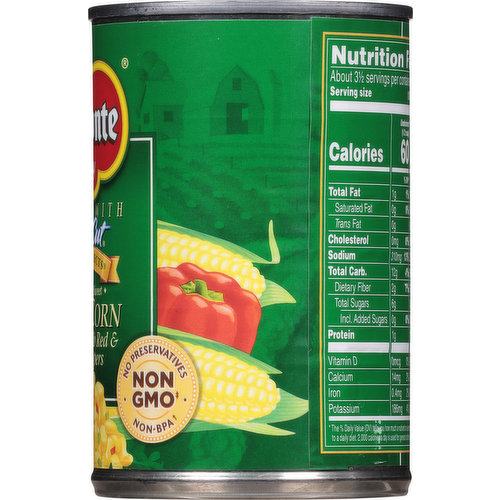 Del Monte Fiesta Corn, Whole Kernel Sweet, Harvest Selects
