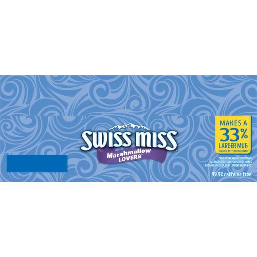 Swiss Miss Milk Chocolate Cocoa Mix With Marshmallow Lovers