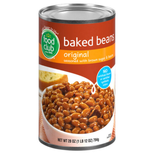 Food Club Baked Beans, Original