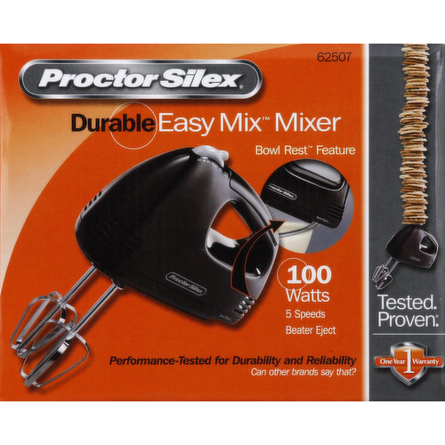 Proctor Silex Durable Mixer, Easy Mix