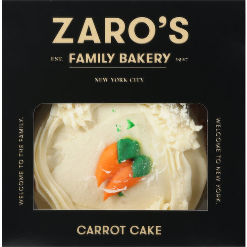 Zaro's Family Bakery Carrot Cake