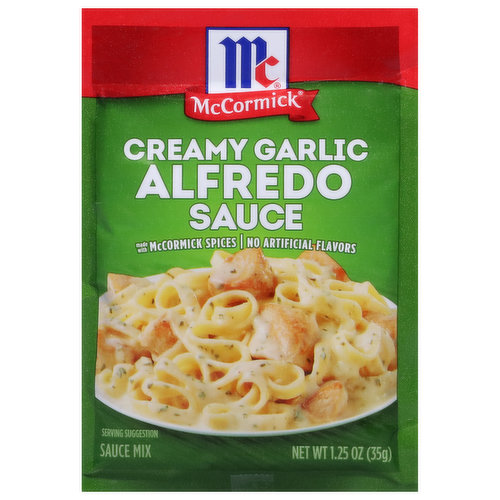 McCormick Sauce Mix, Creamy Garlic, Alfredo Sauce