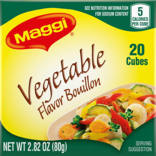 Maggi Bouillon Cubes, Vegetable