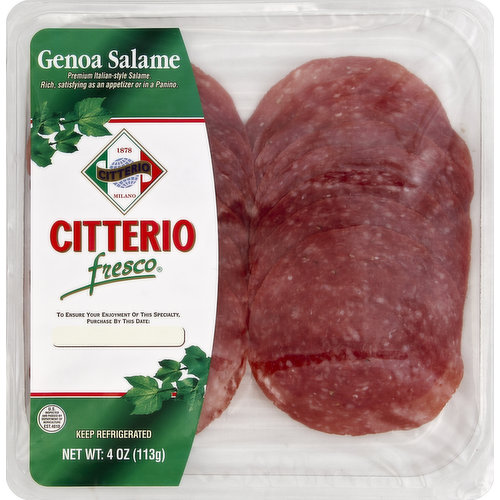 Citterio Salame, Genoa