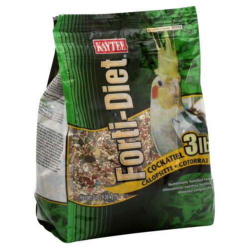 Kaytee Cockatiel Food, Nutritionally Fortified