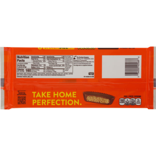 Reese's Peanut Butter Cups, Milk Chocolate, Snack Size - King Kullen