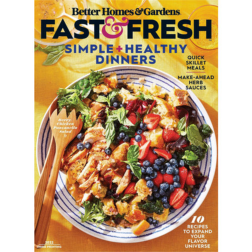 Better Homes & Gardens Magazine, Fast & Fresh