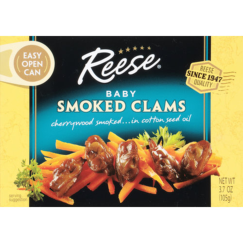 Reese Smoked Clams, Baby