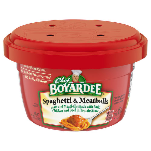 Chef Boyardee Spaghetti & Meatballs