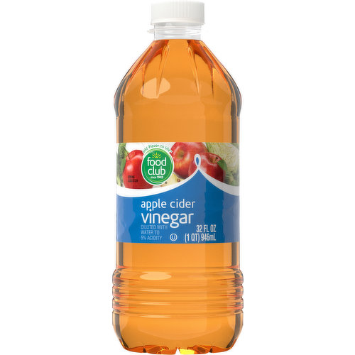 Food Club Vinegar, Apple Cider