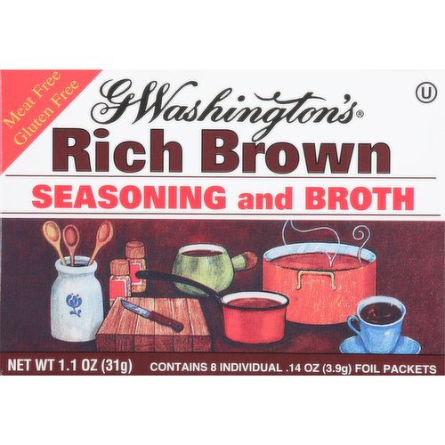 G Washington's Seasoning and Broth, Rich Brown