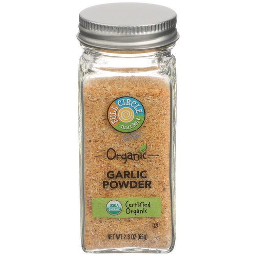 Full Circle Market Organic Garlic Paste 2.8 Oz, Fresh Spices & Herbs