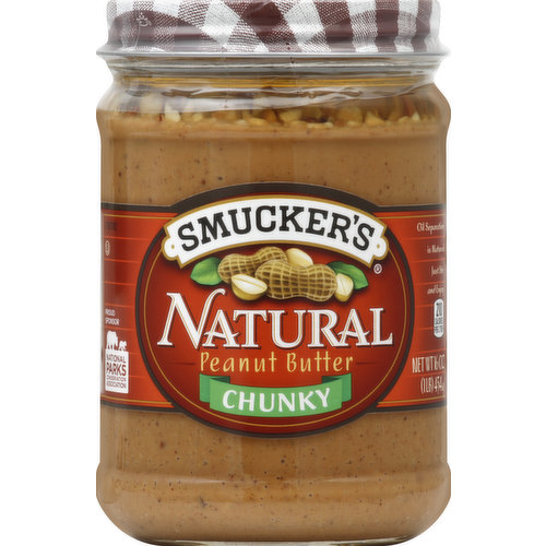 210 calories per 2 tbsp. Proud Sponsor: National Parks Conservation Association. www.smuckers.com. Call toll free with questions or comments 1-888-550-9555 M-F 9am-7pm (EST).