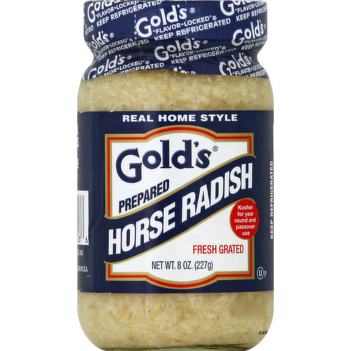 Gold's Horseradish, Prepared, Real Home Style