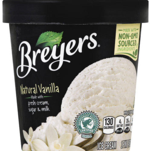 Breyers Ice Cream, Natural Vanilla