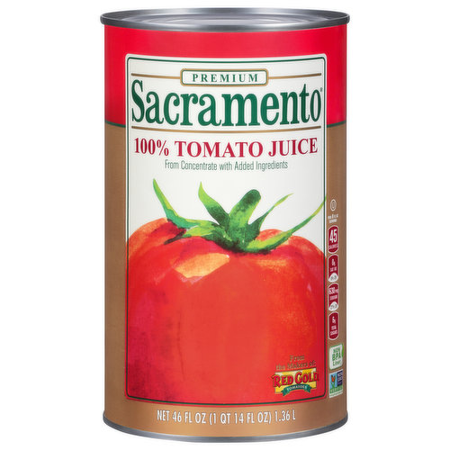 Sacramento 100% Tomato Juice, Premium