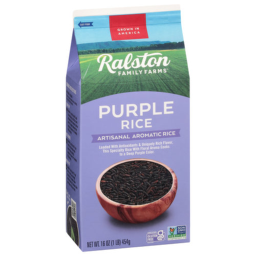 Ralston Family Farms Purple Rice, Artisanal