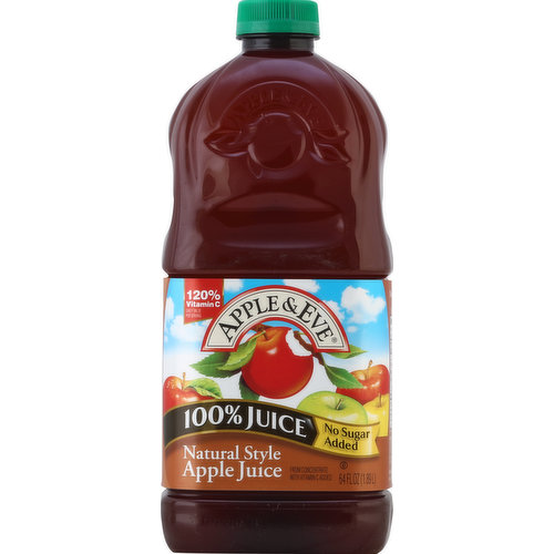 Apple & Eve 100% Juice, Apple Juice, Natural Style