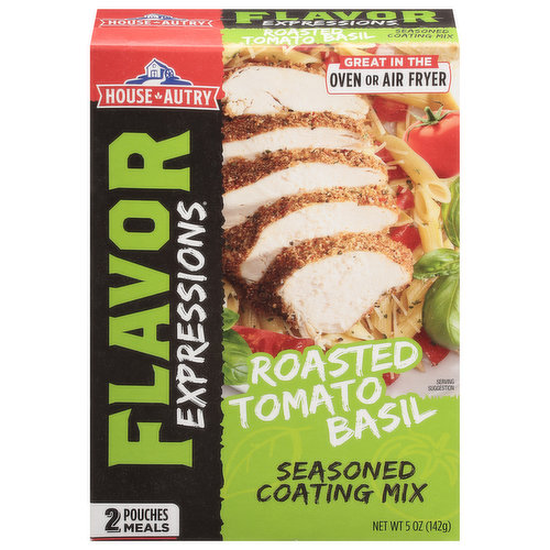 Seasoned Coating Mix, Roasted Tomato Basil