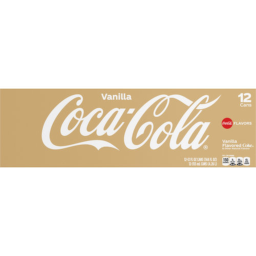 Coca-Cola Cola, Vanilla, Fridge Pack