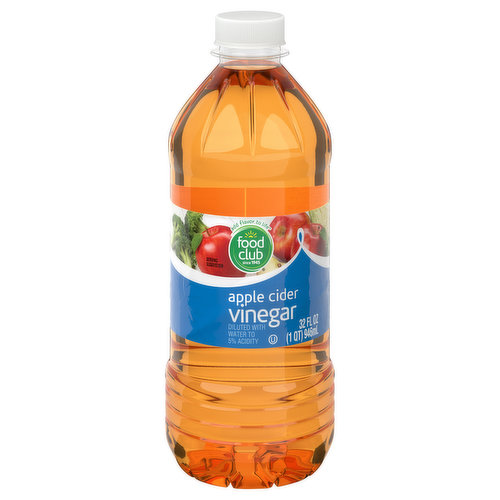 Food Club Vinegar, Apple Cider