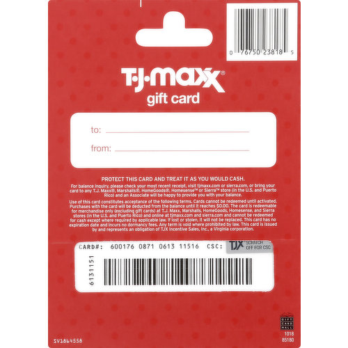 Can You Use A TJ Maxx Gift Card At Marshalls? [Online/Store]