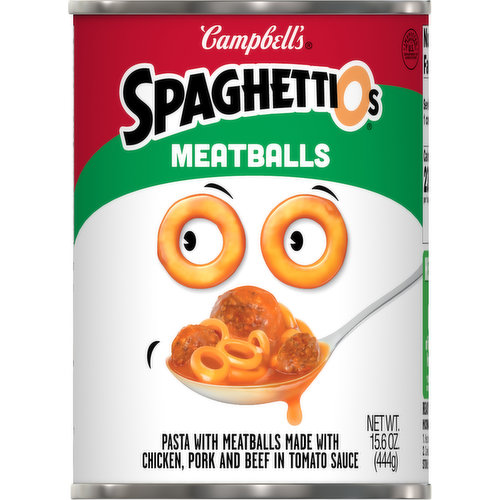 SpaghettiOs Pasta, Meatballs