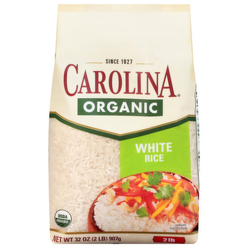 Carolina Rice, White, Organic