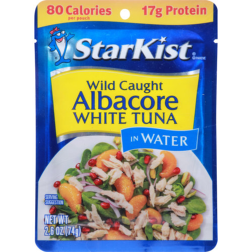 StarKist Tuna, White, Albacore, Wild Caught