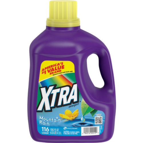 Xtra Detergent, Mountain Rain